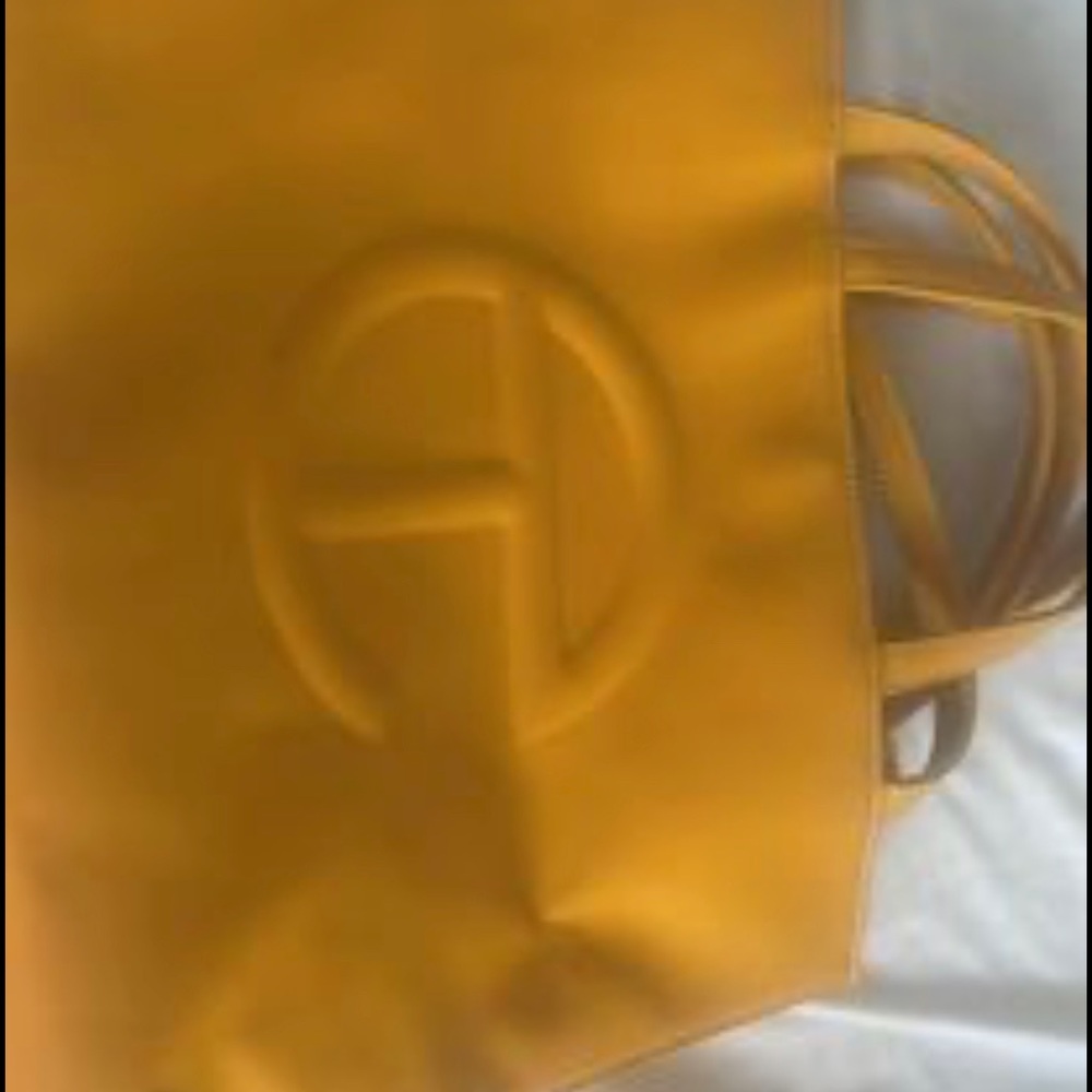 Mustard Telfar bag